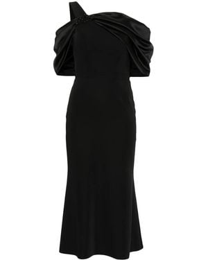 Cristallini Ophelia Midi Dress - Black
