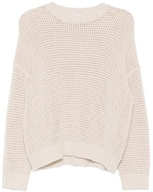 Peserico Maglione Con Paillettes - Neutro