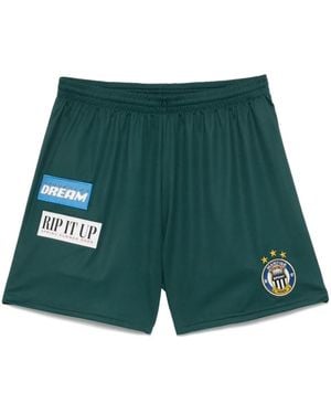 Martine Rose Football トラックショーツ - グリーン