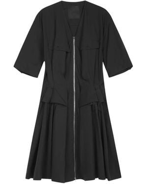 JNBY Minikleid Mit Drapiertem Bund - Schwarz