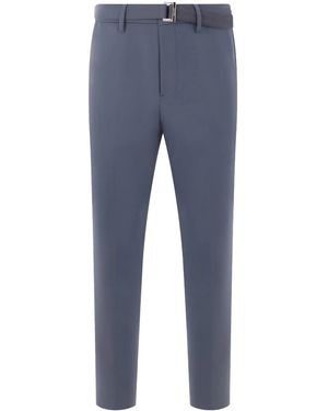 Sacai ベルテッド パンツ - ブルー