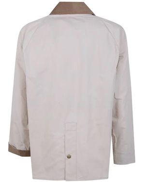 Barbour Corduroy-Collar Jacket - Grey