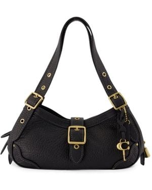 COACH 31 Drifter Buckle-Detail Tote Bag - Black