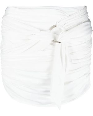 The Attico ''fran'' Mini Skirt - White