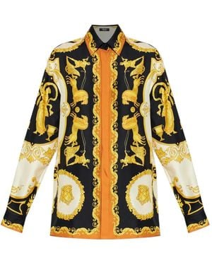 Versace Printed Shirt - Metallic