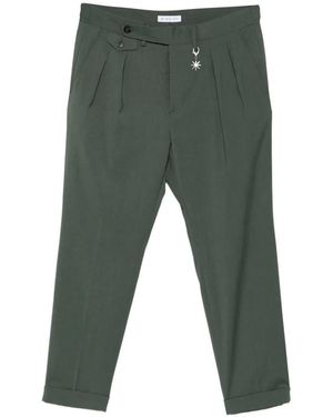 Manuel Ritz Double-Pleat Trousers - Green