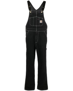 Carhartt Bib Denim Cotton Overall - Black