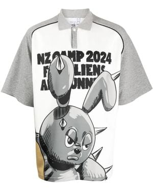 Natasha Zinko Camping ポロシャツ - グレー