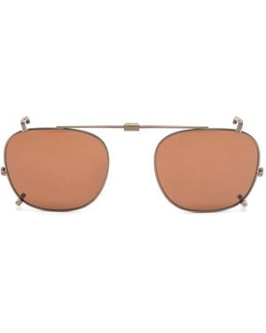 Garrett Leight Sherwood Clip-On Lenses - Pink