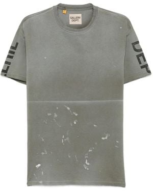 GALLERY DEPT. Pablo Paint-Splatter T-Shirt - Grey