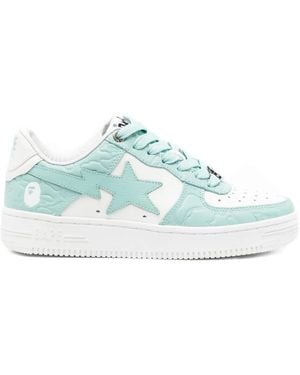 A Bathing Ape Bape Sta Trainers - Blue