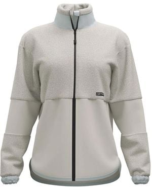 Ortovox Logo-Appliqué Panelled Jacket - Grey