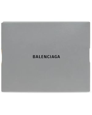 Balenciaga Kastige Clutch - Grau