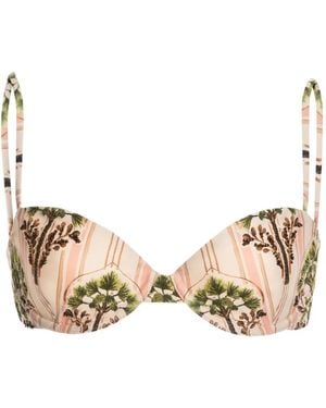 Agua Bendita Magdalena Moriche Bikini Top - Natural