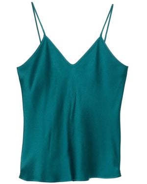 Max Mara Msecomma V-Neck Sleeveless Top - Blue