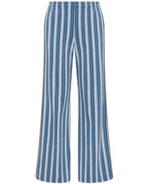 The Upside Pantaloni Sportivi Palmas Marnie A Righe - Blu