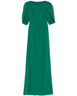 Cristallini Blanca Maxi Dress - Green