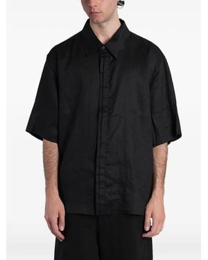 Entire studios Linen Shirt - Black