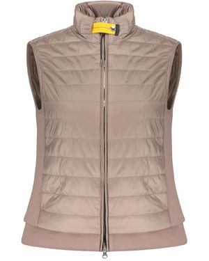 Parajumpers Lightweight Sleeveless Jacket With Zip And Pockets - Multicolour
