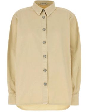 Magda Butrym Cotton Shirt - Natural