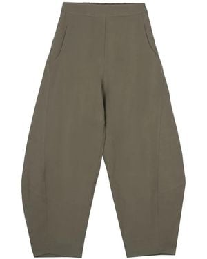 MOUTAKI Tapered-Leg Pants - Green