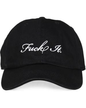 Markgong Embroidered Baseball Cap - Black