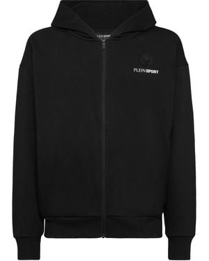 Philipp Plein Scratch Hoodie - Black