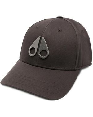 Moose Knuckles Logo-Appliqué Baseball Cap - Grey