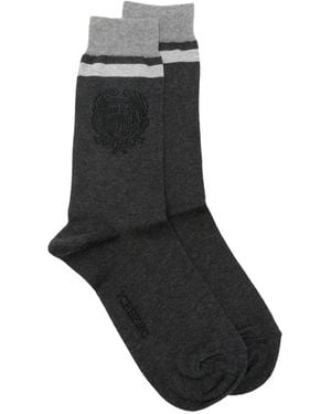 Iceberg Calcetines Con Logo Bordado - Negro