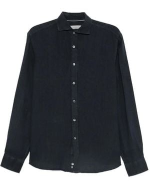 Canali Long-Sleeve Shirt - Blue