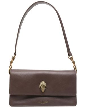 Kurt Geiger Leather Shoulder Bag - Brown