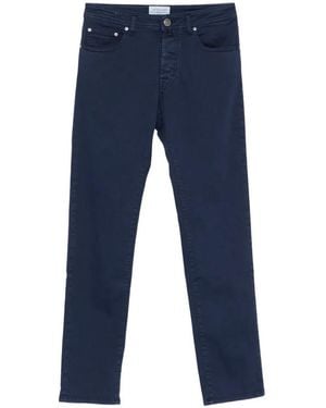 Jacob Cohen Bard Five-Pocket Pants - Blue