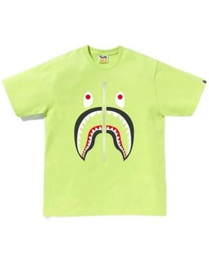 A Bathing Ape Shark-Print T-Shirt - Green