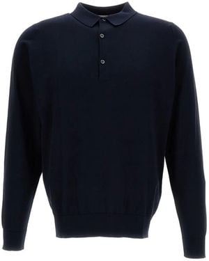 John Smedley Bradwell Polo Shirt - Blue