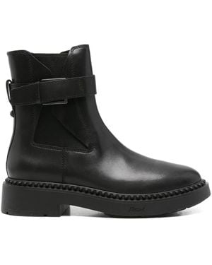 Ash Leather Chelsea boots - Negro