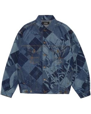 Ahluwalia Signature Denim Jacket - Blue