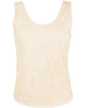 GOODIOUS Scoop-Neck Tank Top - Natural