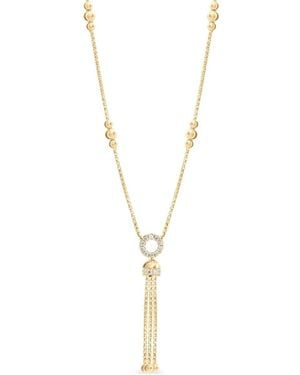 Officina Bernardi Collar Empire Con Colgante De Diamantes - Metálico