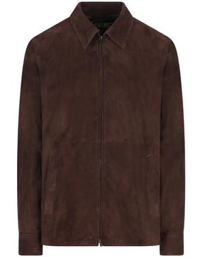 Herno Zip-Up Jacket - Brown