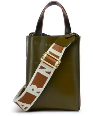 Marni Museo レザーハンドバッグ - ブラック