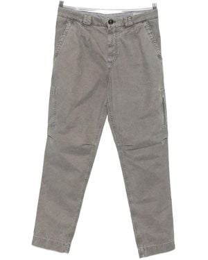 Brunello Cucinelli Zip-Pocket Cargo Pants - Gray