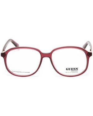 Guess Lunettes De Vue À Monture Ovale - Multicolore