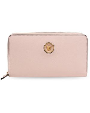 Versace ラ メドゥーサ 財布 - ピンク
