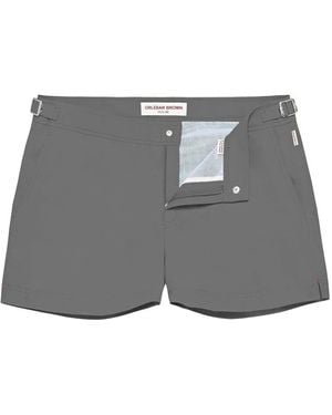 Orlebar Brown Verstellbare Badeshorts - Grau