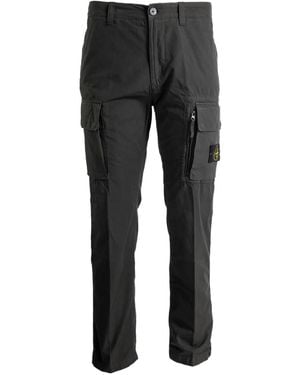 Stone Island コンパスバッジ カーゴパンツ - グレー