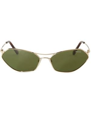 PUCCI Geometrische Sonnenbrille - Grün
