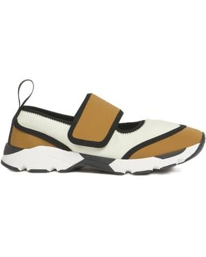 Marni Mary Jane Running Sneakers - White