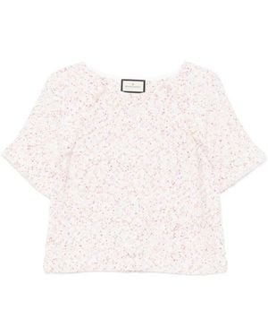 Bruno Manetti Popcorn Pullover - Pink
