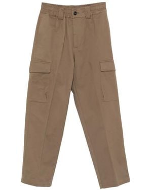 Rhun Cargo-Pocket Trousers - White