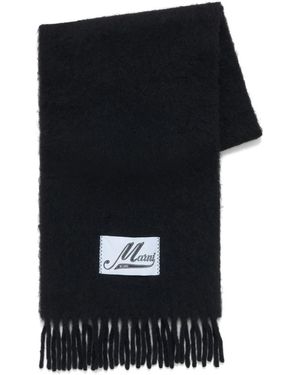 Marni Schal Aus Alpaka-Gemisch - Schwarz